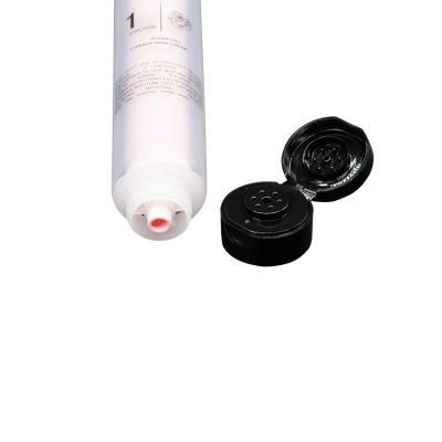 Hand Body Cream Plastic Cosmetic Packaging Dual Chamber Tube