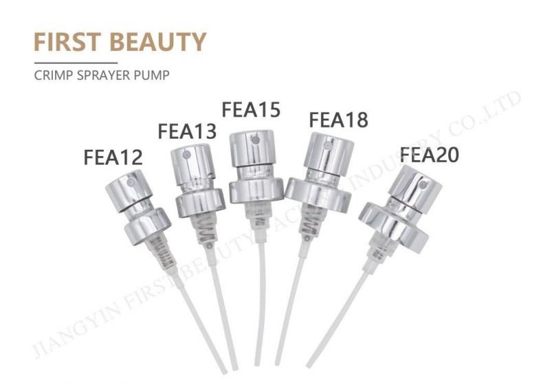 Aluminium Colorful Pump for Perfume