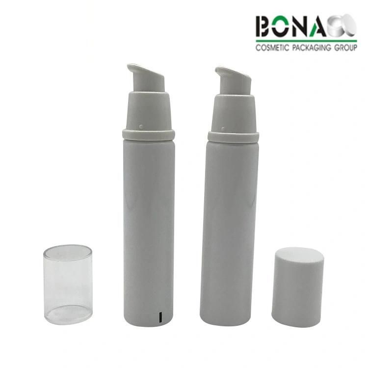 High Quality Black Cosmetic Airless Pump Tube with Window