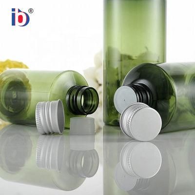 Kaixin High Quality Green Plastic Cosmetic Bottles