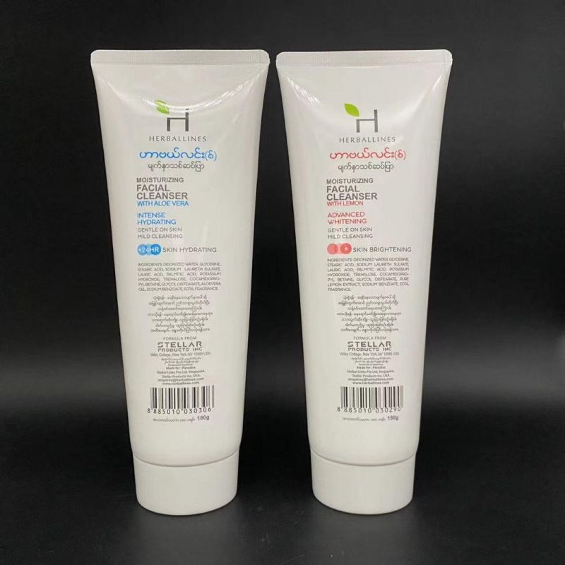 Top Quality 20ml 30ml 50ml Facial Cleansing Hand Lotion Bb Cream Cosmetic Packaging Plastic Tubes for Creams