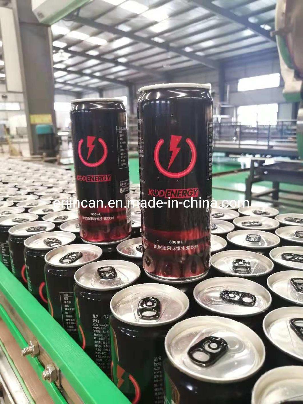 Custom Aluminum Cans Sleek 330ml