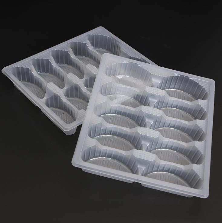 Disposable Food Grade PP Blister Plastic Packaging Frozen Dumpling Tray