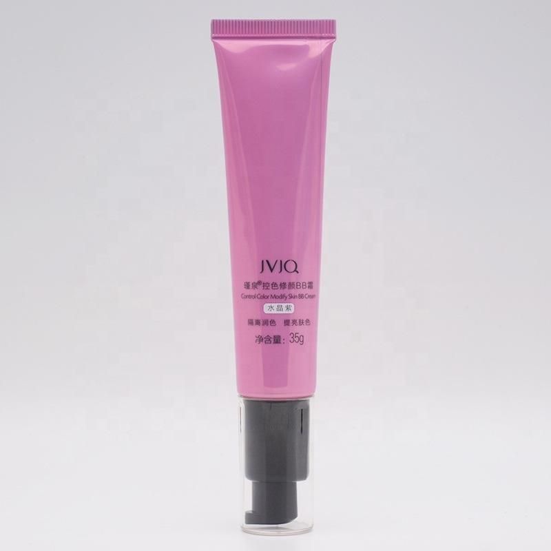 Cosmetic Foundation Plastic Airless Pump Tube