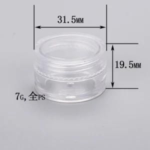 7 G Transparent Boxes, Cosmetics Boxes, Cream Box, Cream Jar, Plastic Jar