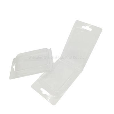 Custom Clear Waterproof Plastic Clamshell Box