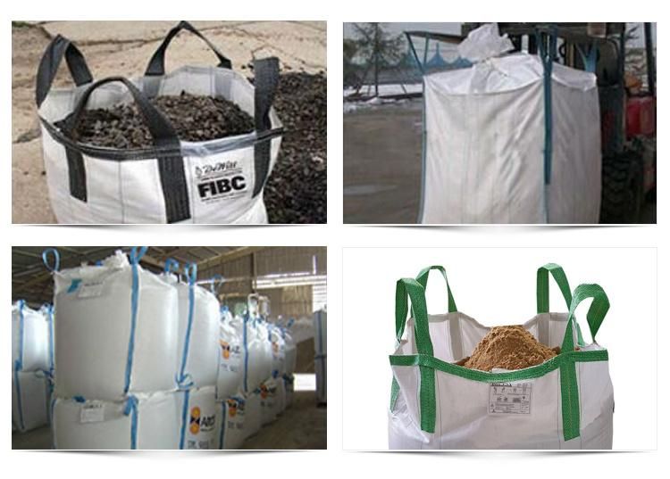 White Polypropylene Woven 1 Ton Big Container Bulk Bag for Sand