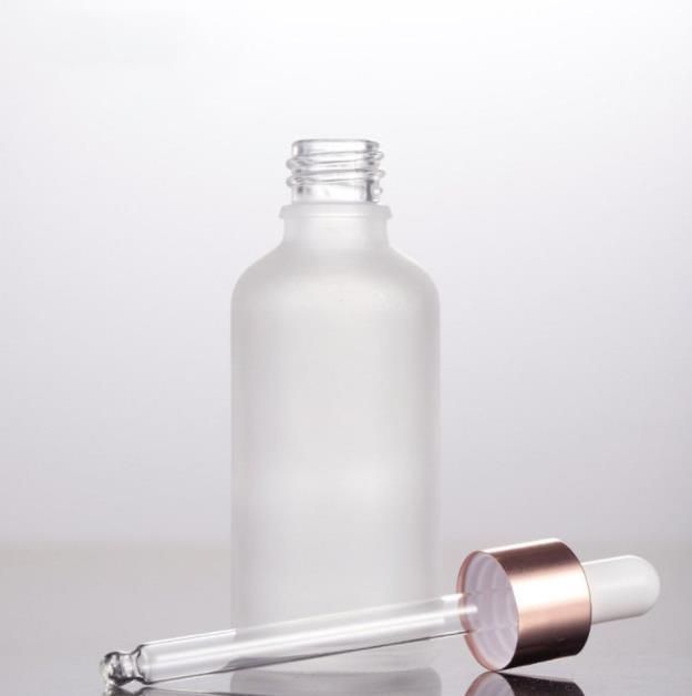 30ml 40ml 50ml 60ml 100ml 120ml Essential Oil Frost Serum Glass Dropper Bottle