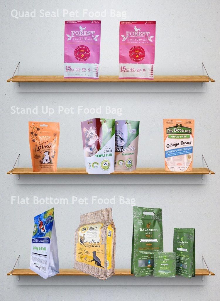 Eco-Friendly Custom Design Pet Dog Food Treat Packaging