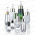 50ml 100ml Frosted Transparent Glass Dropper Bottle Glass Bottle with Rose Gold Dropper