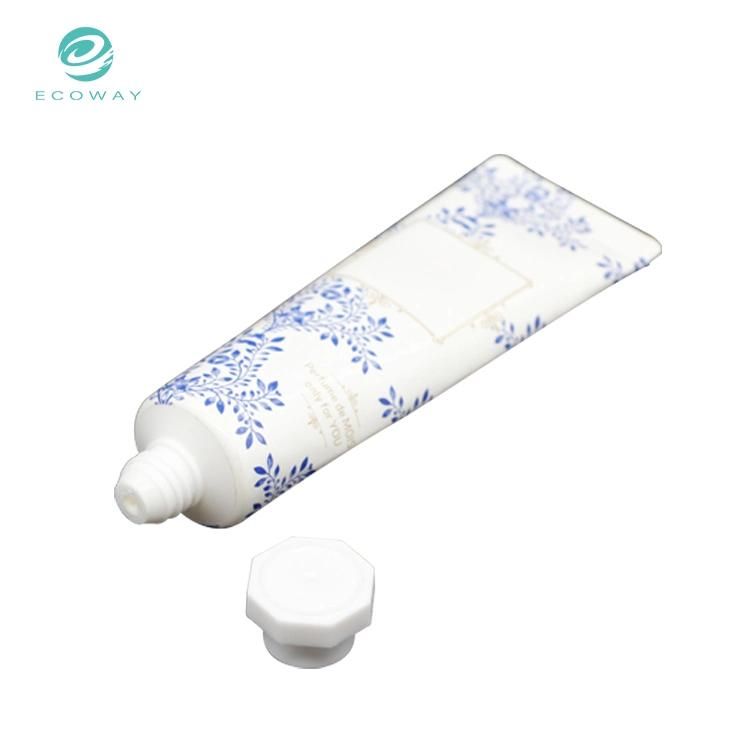 Top Quality Customized Plastic Lotion Hand Cream Empty Cosmetic Tube with Octagonal Cap