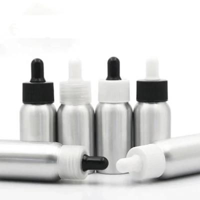 30ml 50ml 60ml 100ml Essential Oil Liquid Aluminum Dropper Bottle