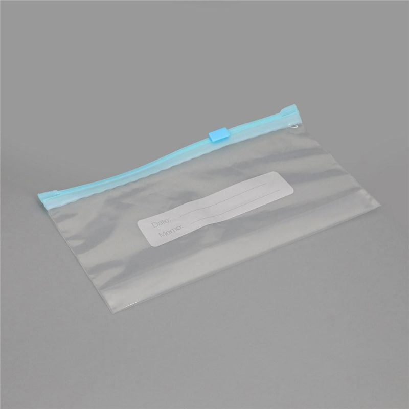 LDPE Virgin Material OEM/ODM Factory Customized Logo Slider Zip Packing Bag