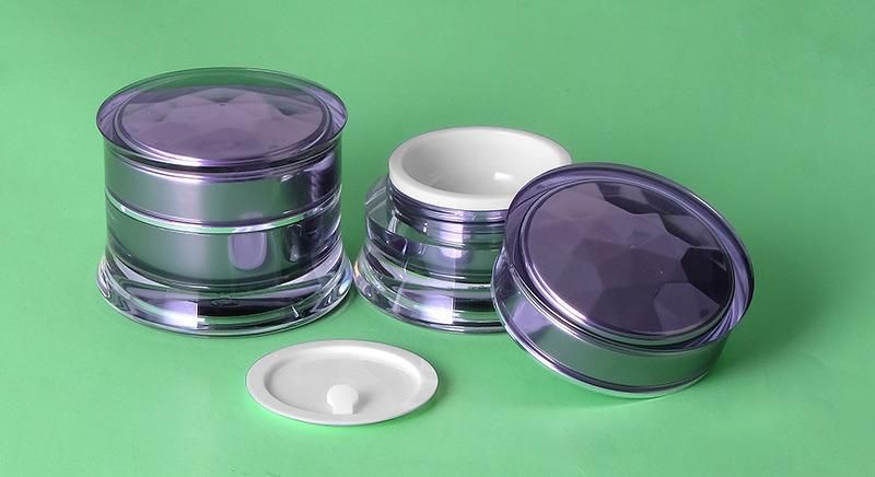 High-Quality 15g 30g 50g Empty Plastic Acrylic Cream Jar for Skin Care