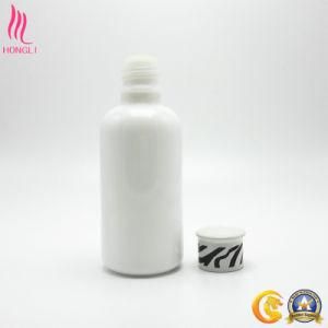 White Opal Glass Lotion Bottle with High Standard