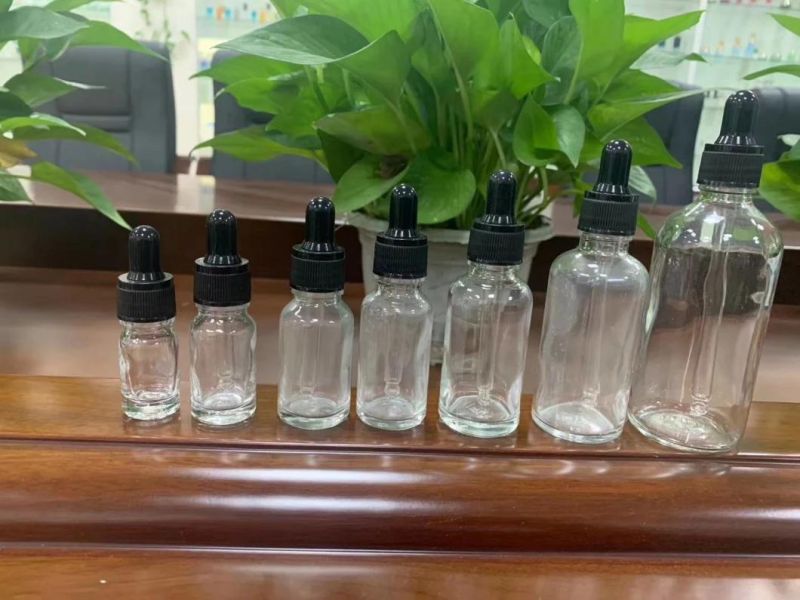 Ds005  Skin Care Glass Dropper Bottle for Cosmetic Essential Oil Have Stock