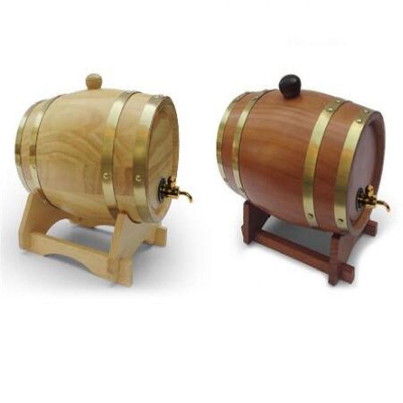 Hot Sale 3 Litre Wooden Barrel Oak Wine Barrel