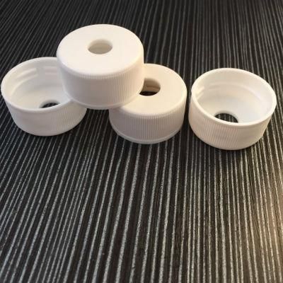 Standard White Plastic Bottle Cap