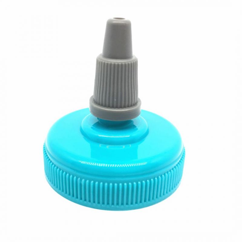 38/400 Pointed Mouth Cap with Cover Plastic Twist Top Cap