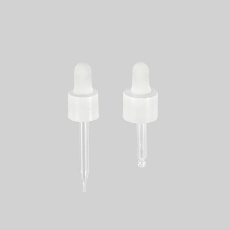 13/415 18/415 20/410 Plastic Dropper with Nitrile and Silicone Nipple