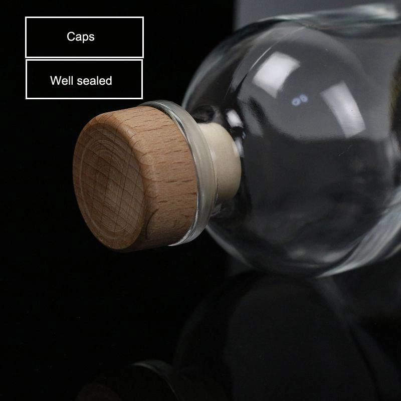 500ml Top Grade Frosted Glass Thicken Fruit Wine Bottle