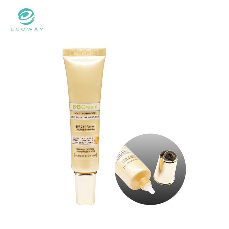 Bb Cream Sunscreen Packaging Cosmetic Plastic Tube