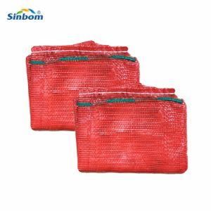 40X60 for Packing 15kg Potatoes Onions Plastic Mesh Bag for Vegetables