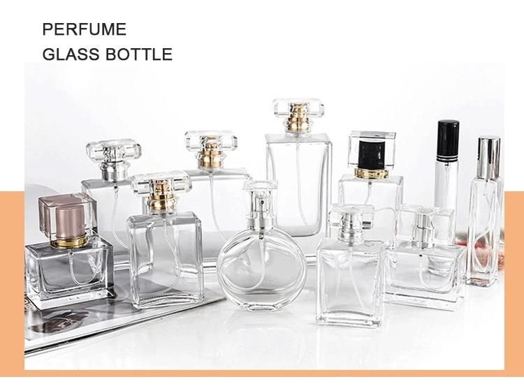 High Quality Luxury Design 100ml Glass Empty Refillable Spray Manufacture Beautiful Perfume Bottle