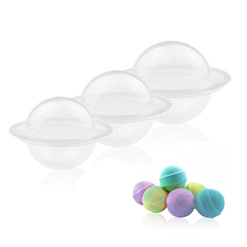 Custom Clear Plastic Clamshell Blister Bath Bomb Packaging