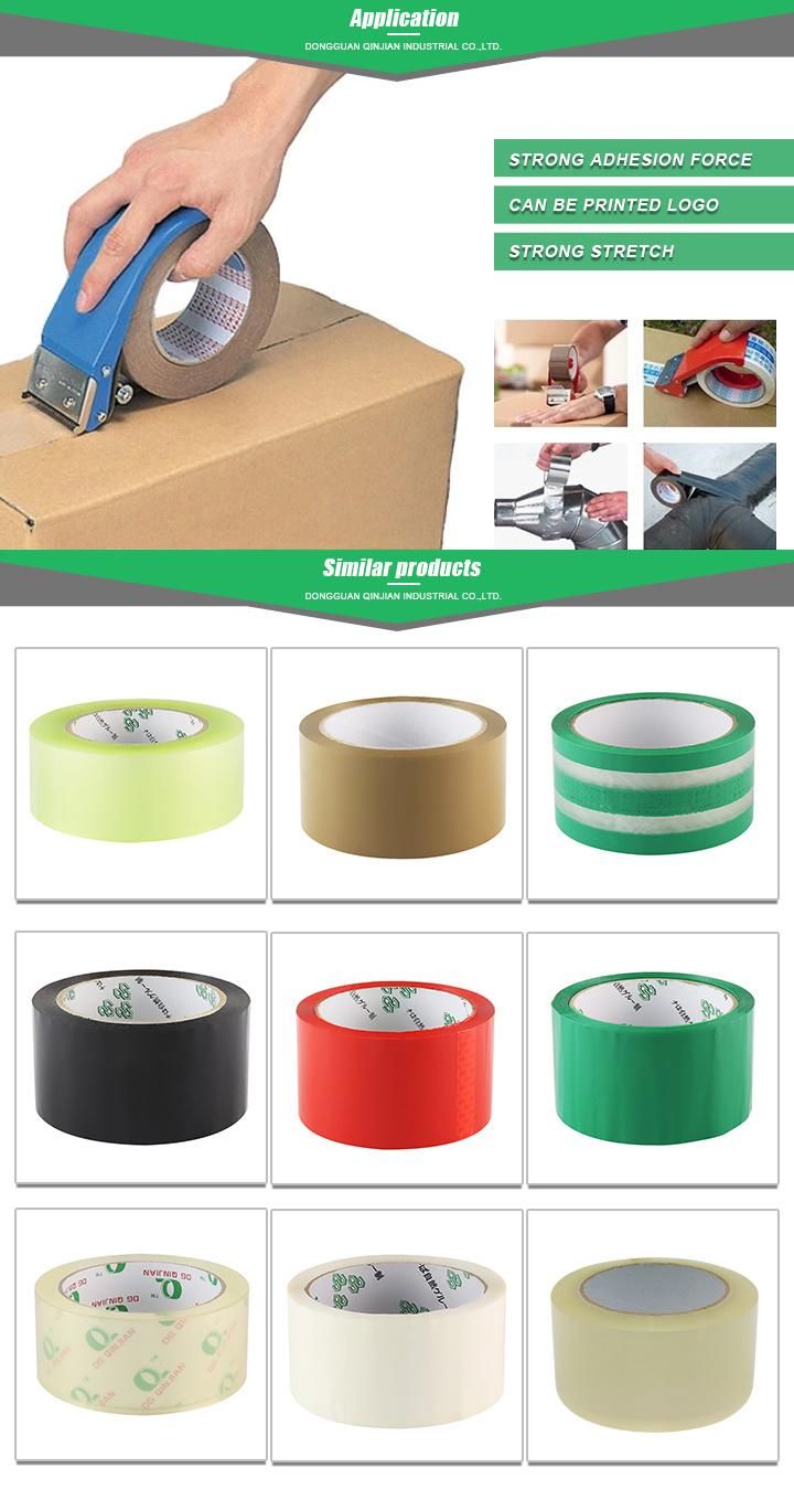 Heat-Resistant Acrylic Packing BOPP Clear Adhesive Tape