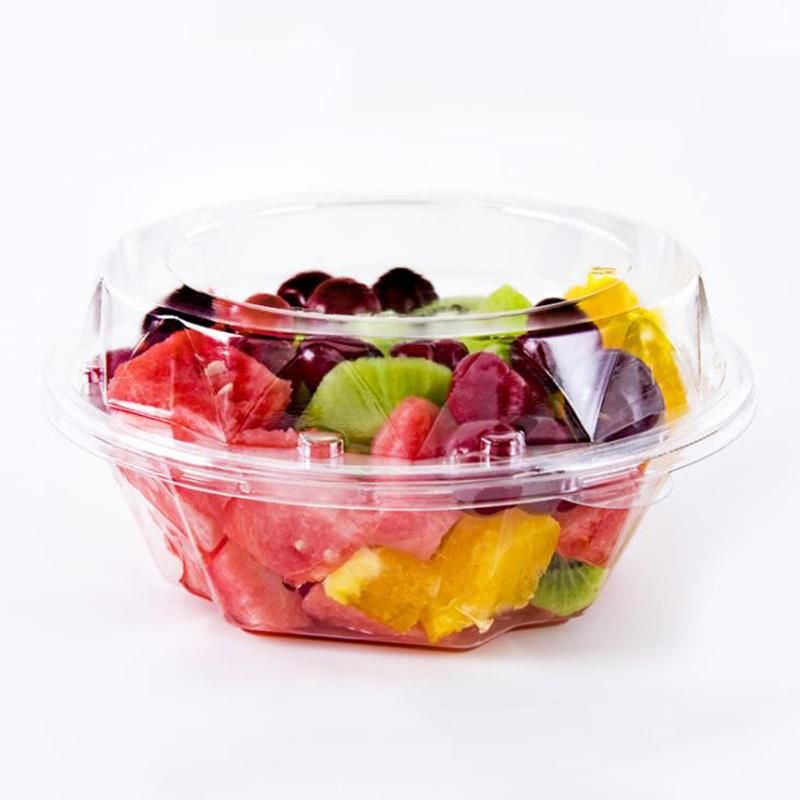 Disposable Walmart Plastic Fruit Container Tray for Food Packaging