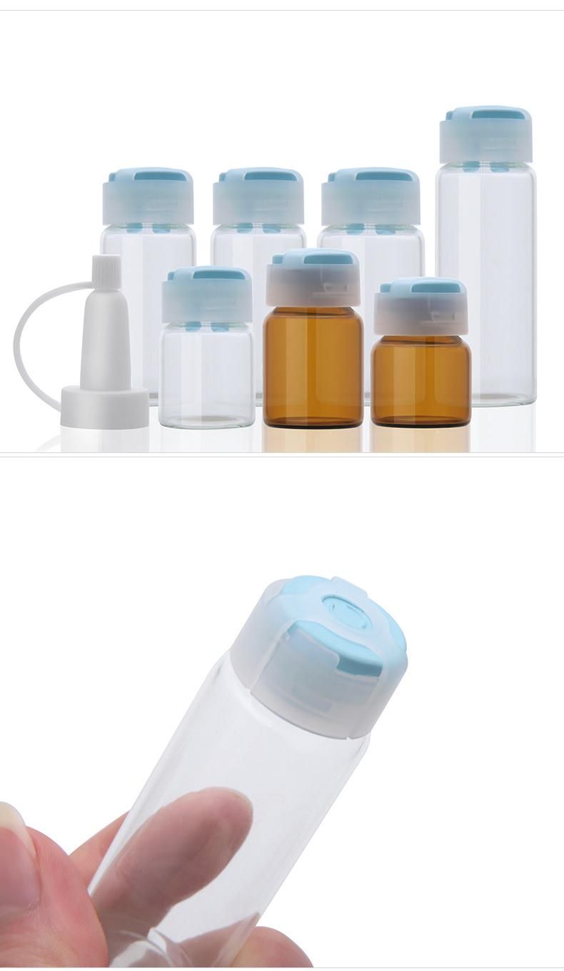 2ml 3ml 5ml 10ml 20ml 30ml Clear or Amber Medical Tubular Glass Vial