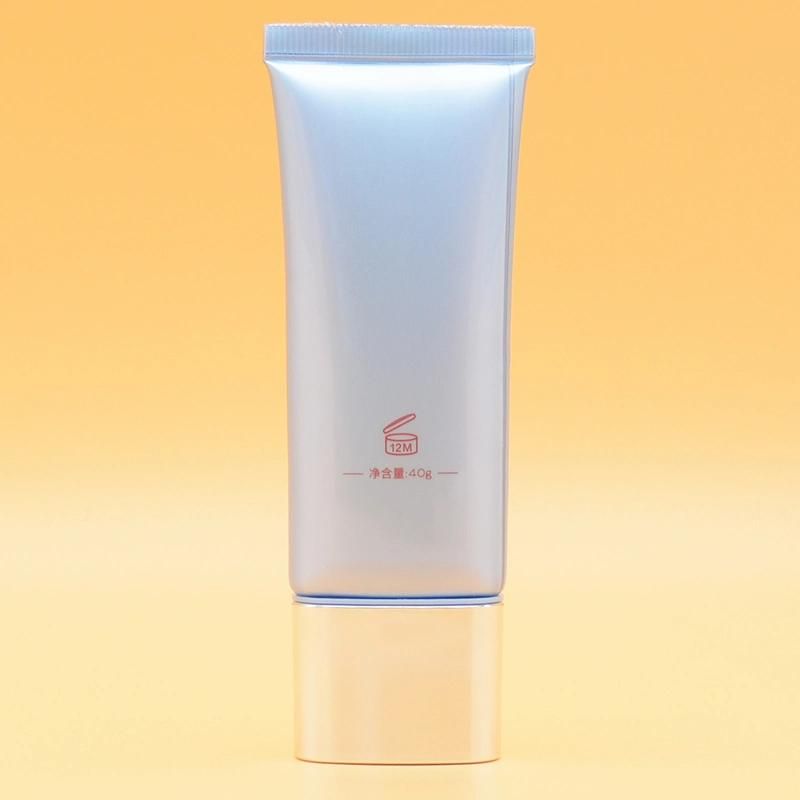 Empty Oval Hand Cream Packaging Skincare Squeeze Cosmetic Plastic Tube