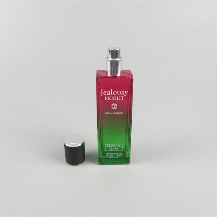 Wholesale 50ml Perfume Spray Glass Bottle for Fragrance