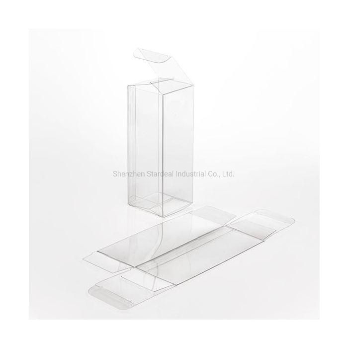 Custom Transparent Gift Plastic Boxes Disposable Clear Pet PVC Boxes