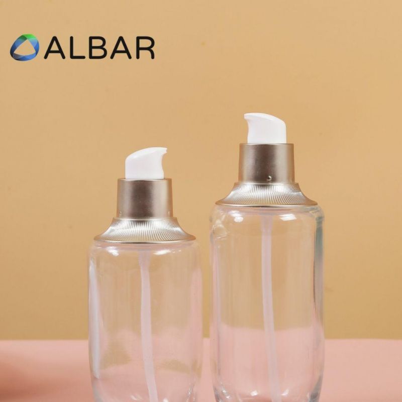 Series Crystal Clear Skin Care Bottles with Lotion Eye Cream Jar Serum Bottles