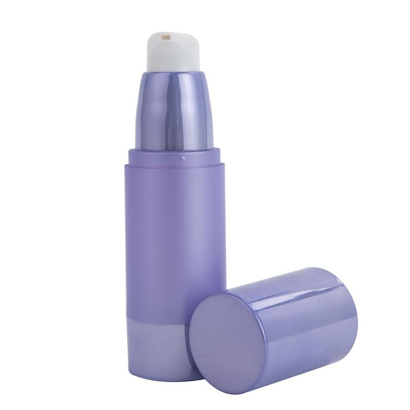 Elegant 50ml Plastic Empty Cosmetic Airless Pump Bottle