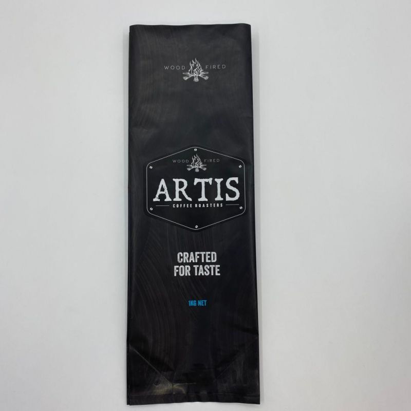Custom Laminated Stand up Zipper Coffee Packaging Bag with Valve