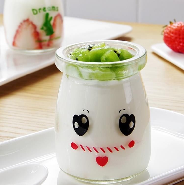 100ml 200ml 150ml Glass Pudding Bottle &Dessert Cup