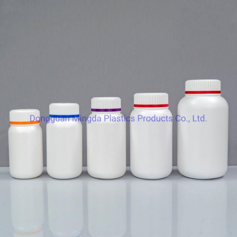 38mm Neck Finish Food Grade High Density Round Plastic Bottle with Matte Skin