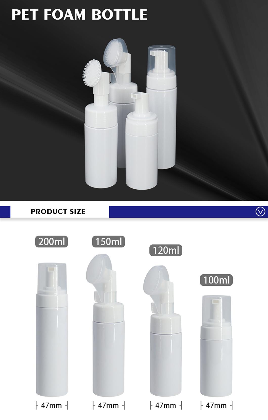 Shampoo Best Selling Pet White Custom Face Wash Pump Foam Bottle