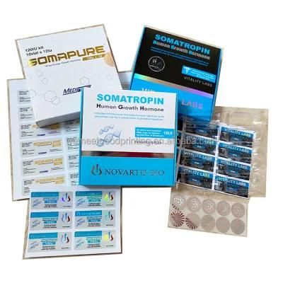 Vial Box Packaging Pharmaceutical Vial Labels and Boxes