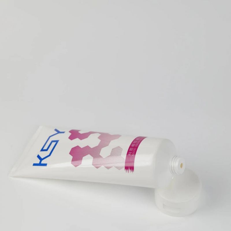 Plastic Products Cosmetic Tube Gel with Arc Sealing for Exfoliating Packaging Materials