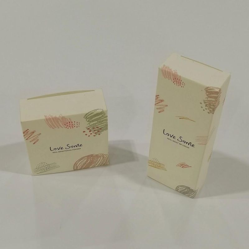 Simple Designs Custom Printing Packaging Color Boxes for Skin Care Products