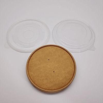 Microwaveable Biodegradable Customized Printing Kraft White Paper Bowl with Lids
