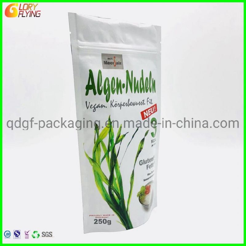 Plastic Food Frozen Bag with Zipper for Vacuum Packaging From Manufacturer