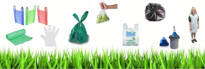 Food Grade HDPE Plastic Flat Bags