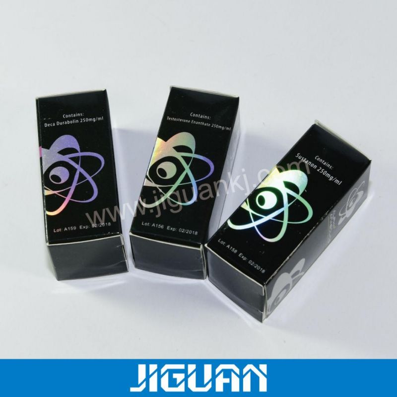 Hologram Storage 10ml Packaging Steriod Vial Box