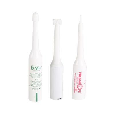 Long Nozzle One Time Use Pharmaceutical Packaging Tube, Vaginal Usage Long Nozzle Plastic Soft Tube