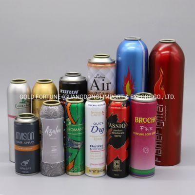 Empty Aerosol Spray Cans for Oxygen and Air Pressure